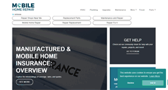 Desktop Screenshot of mobilehomerepair.com